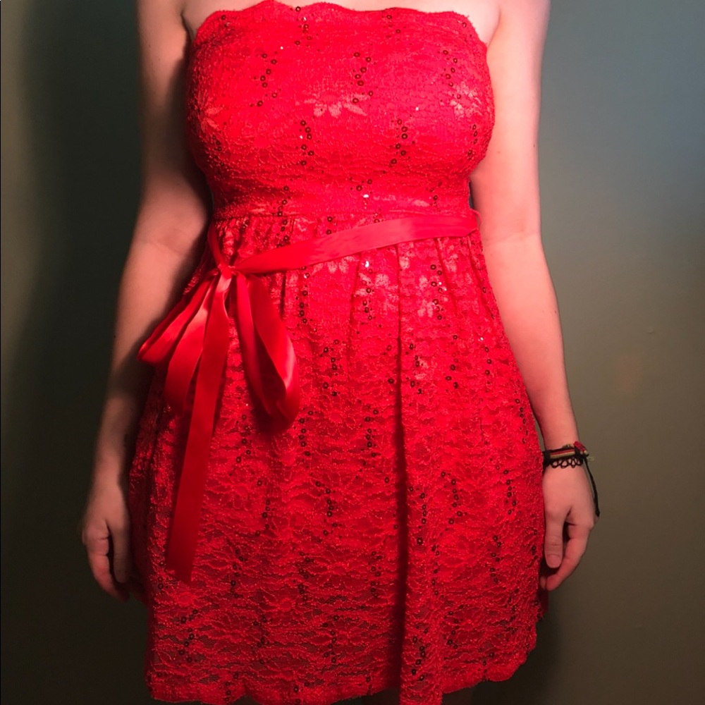 Red Cocktail Dress